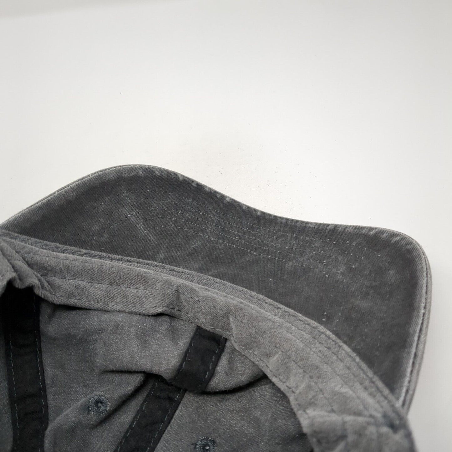 Unbranded Slideback Hat Solid Gray One Size Blank Adjustable Outdoor