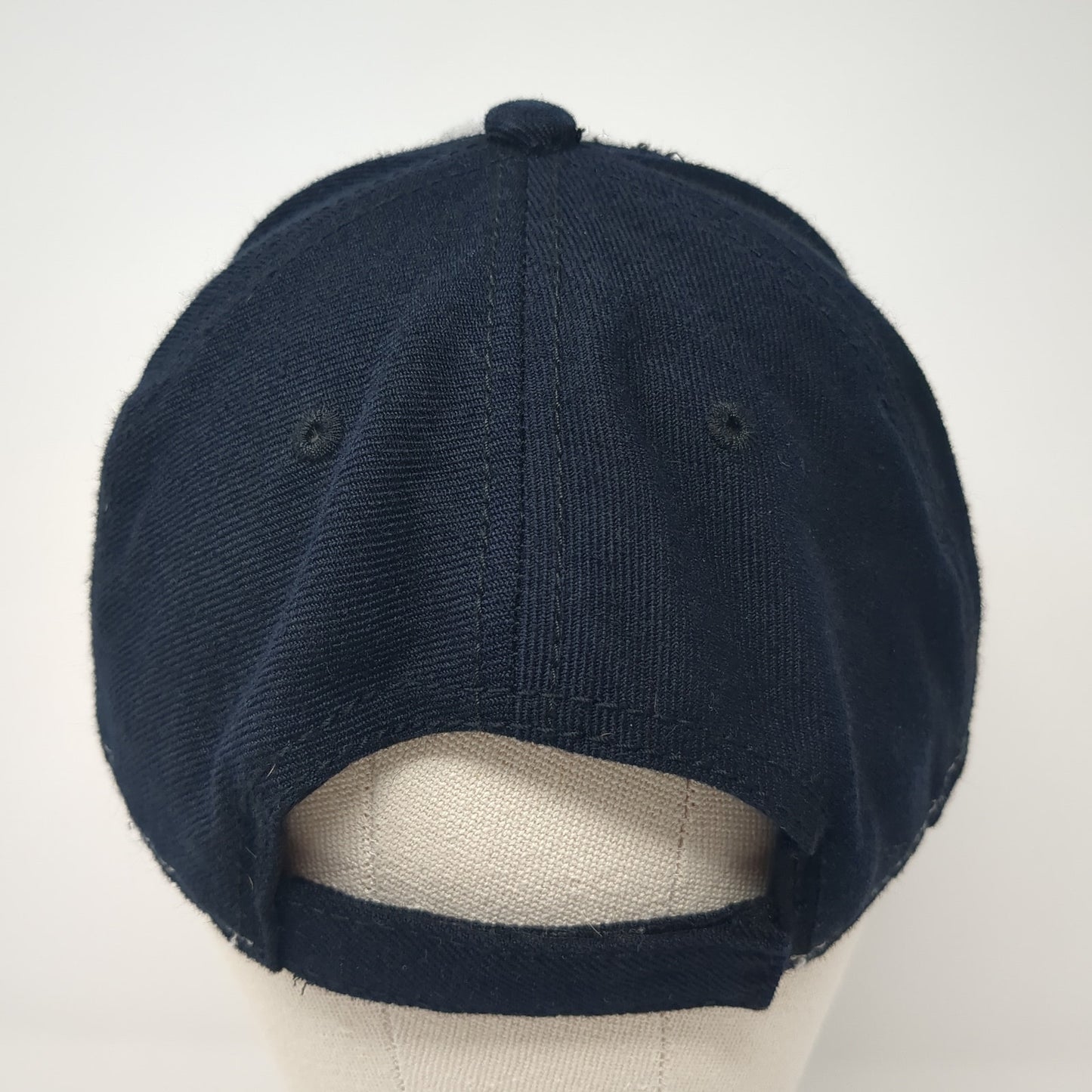 Pugs Strapback Baseball Cap Gray One Size Adjustable Lightweight 6 Panel Blank