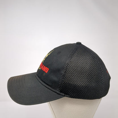 Safariland Strapback Mesh Back Hat Black One Size Embroidered Otto