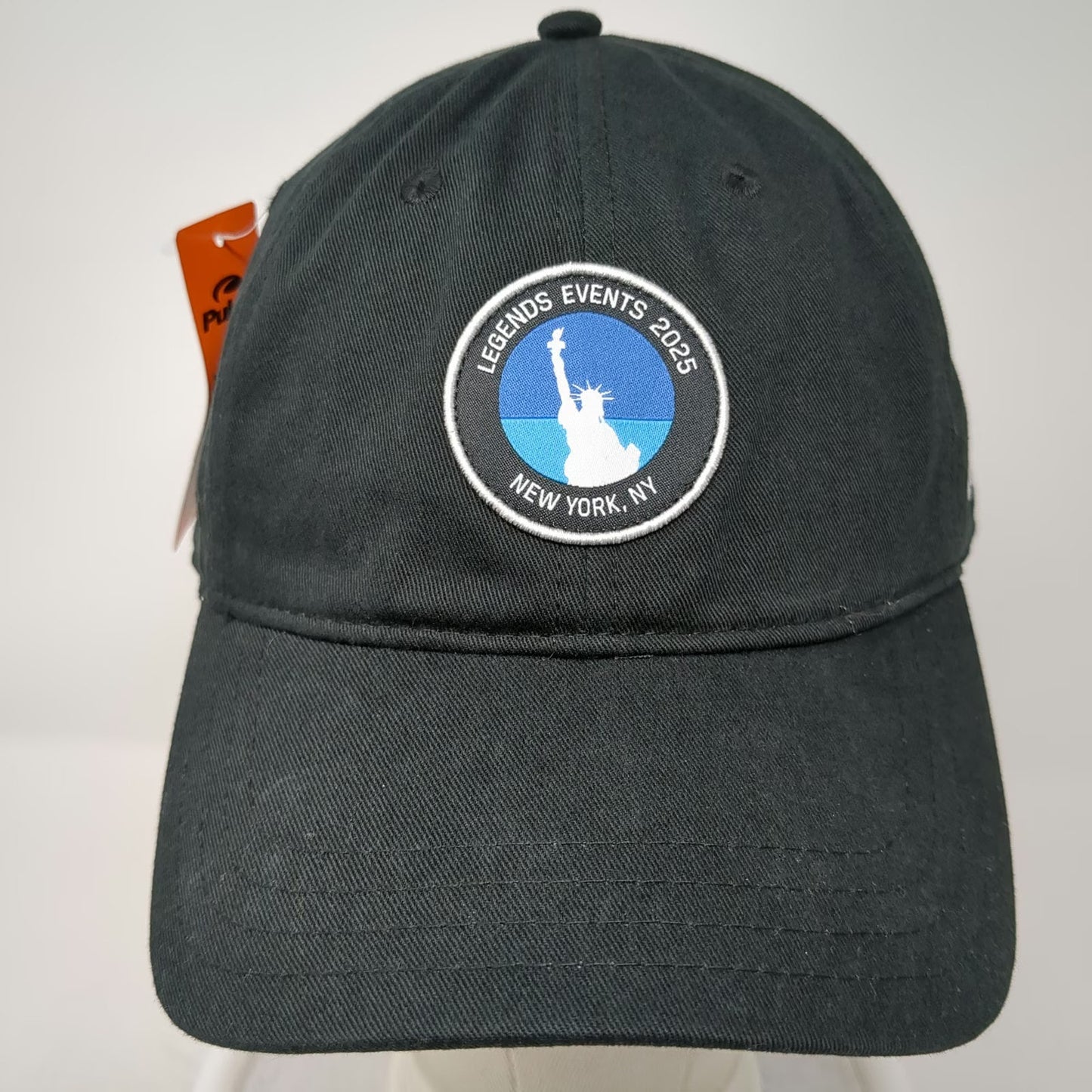Pukka Baseball Cap Black One Size Slideback New York City Burns & Wilcox Hat