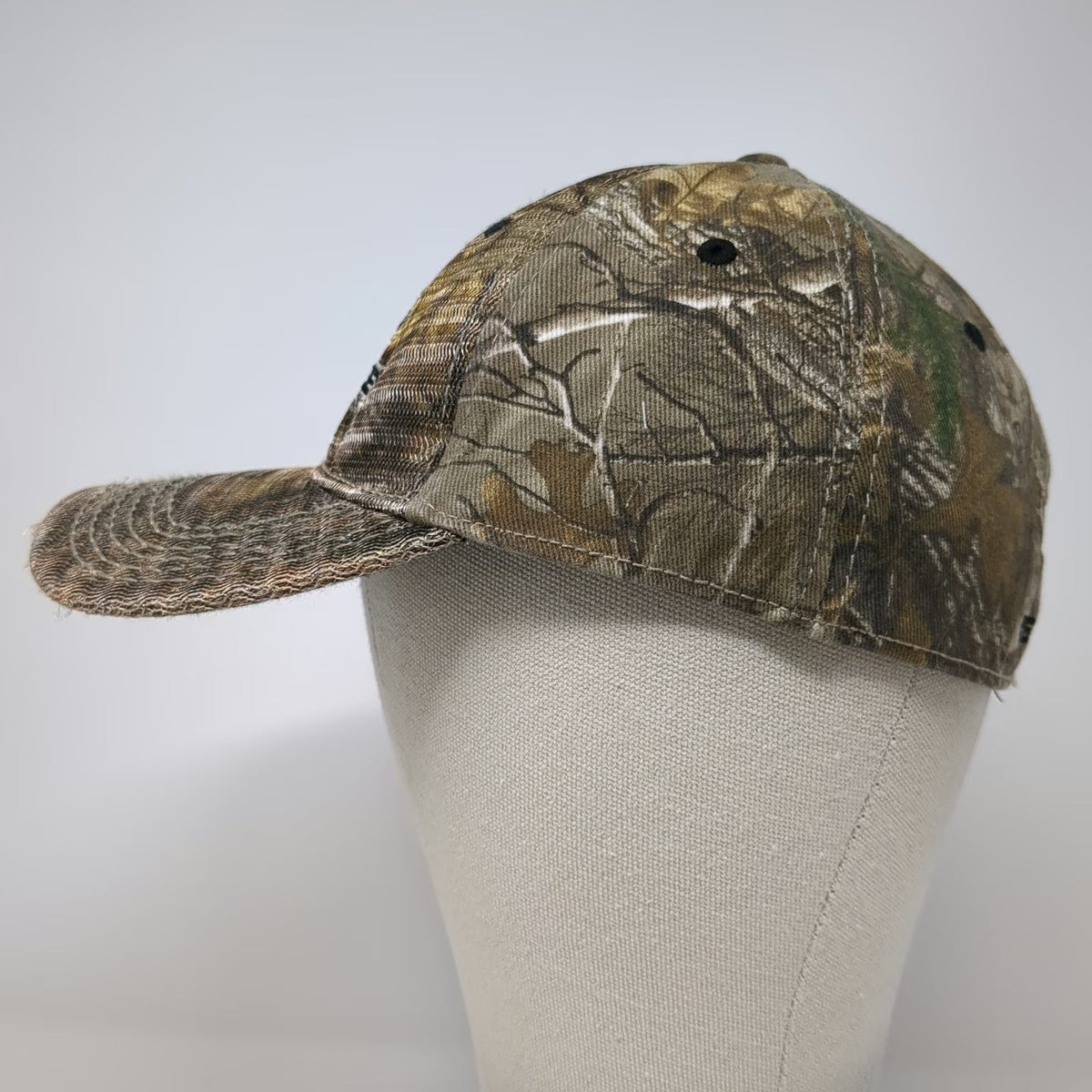Signatures Baseball Cap Brown XL Realtree Xtra Camo Embroidered Stretch Fit Hat