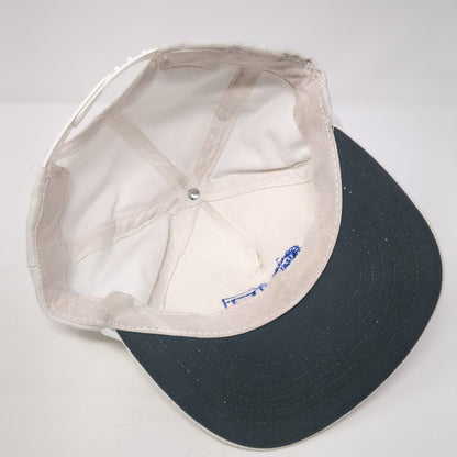 UAW GM Snapback Hat White One Size Adjustable Embroidered Solid Outdoor