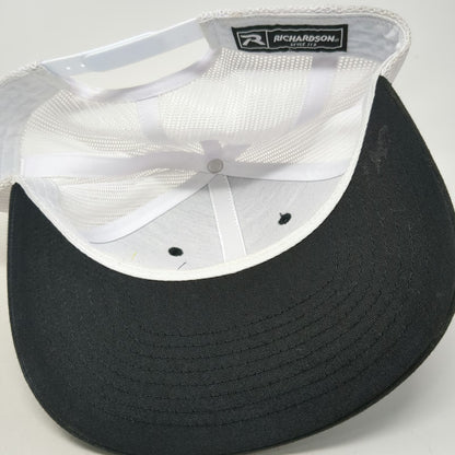 Richardson Trucker Hat Black One Size KB Home Construction Logo Mesh Snapback