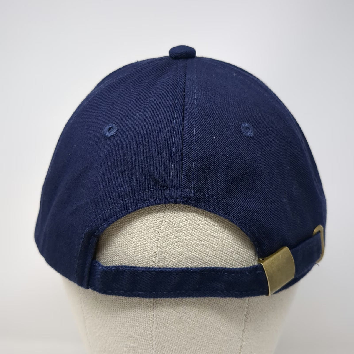 MB Mad Barn Logo Embroidered Blue Baseball Cap One Size Adjustable Slideback Hat