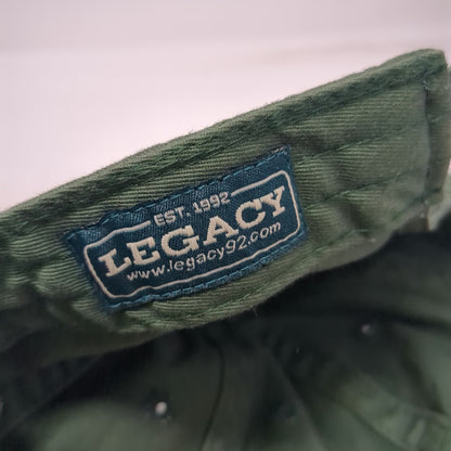 Legacy George Mason Patriots NCAA Cap Green One Size Dad Embroidered Slideback