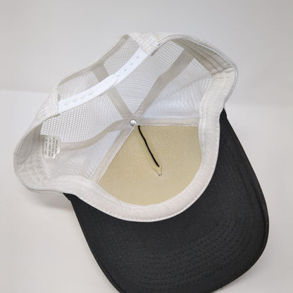 Framont Mod Pod Snapback Trucker Hat Black One Size Adjustable Mesh Back Rope