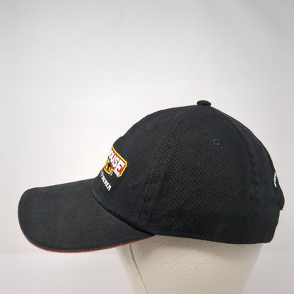 Firehouse Subs Founded by Firemen Slideback Hat Black OS Adjustable Embroidered