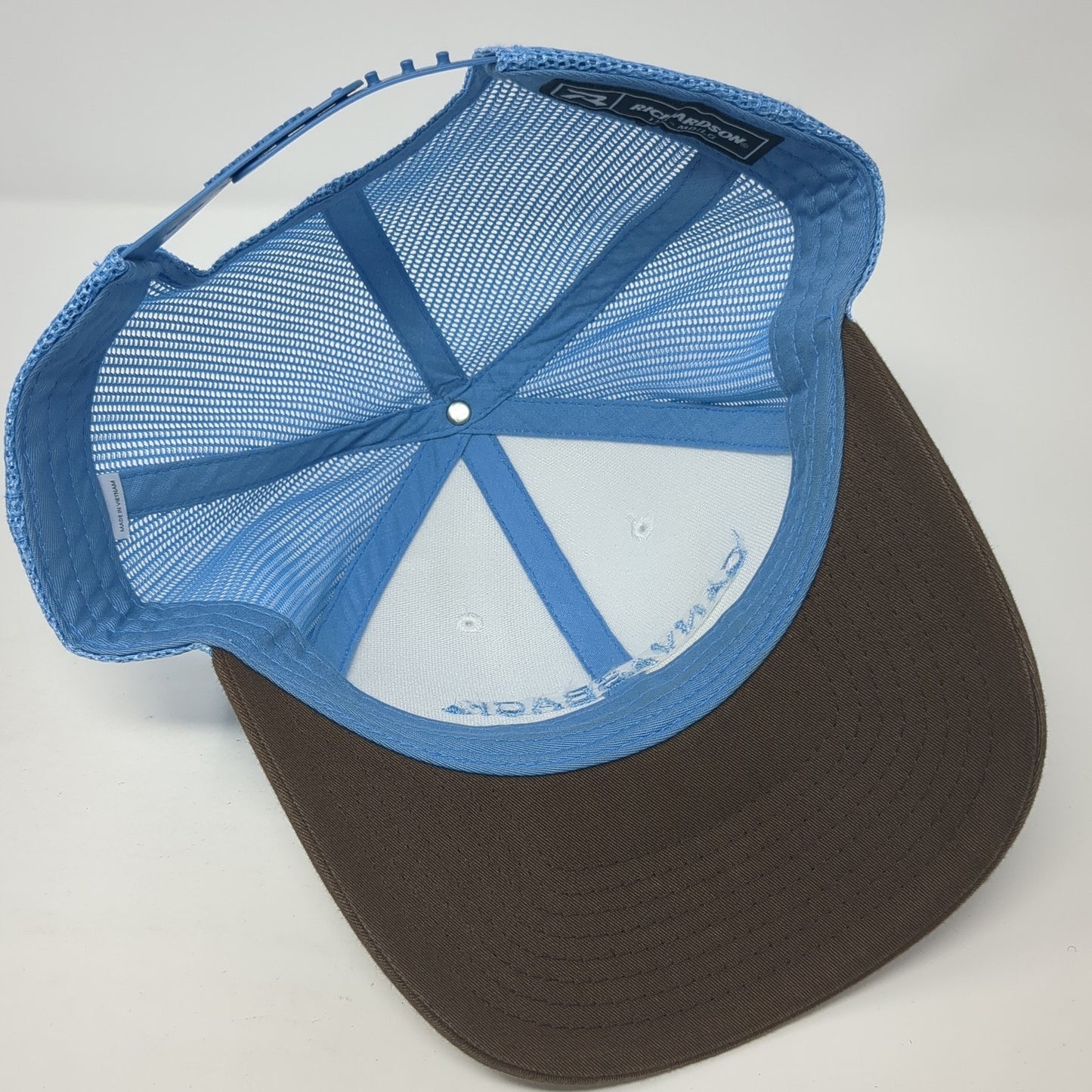 Canvas Back Snapback Trucker Hat Multicolor Large Adjustable Mesh Richardson