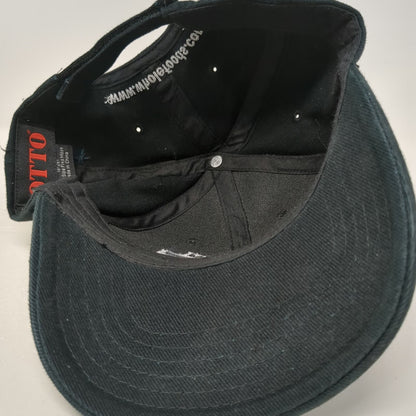 Otto Baseball Cap Black OSFM Country Natural Beef Whole Foods Cotton Hat Logo