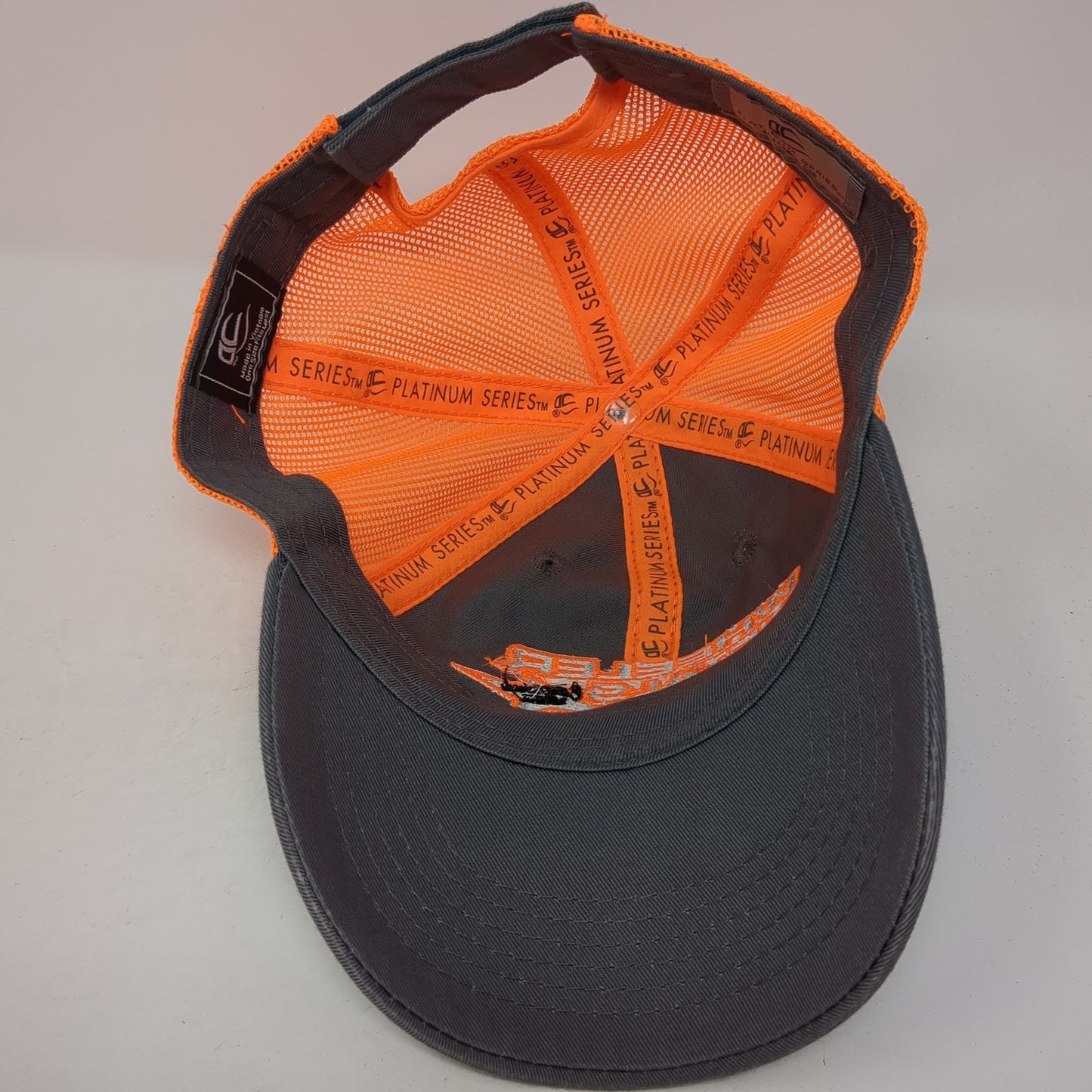Wheeler Metals Strapback Trucker Hat Multi One Size Mesh Back Outdoor Cap