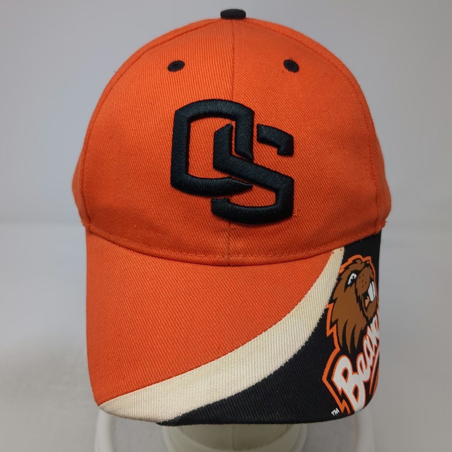Oregon State Beavers NCAA Fan Favorite Hat Orange OSFM Strapback OS OSFM Logo