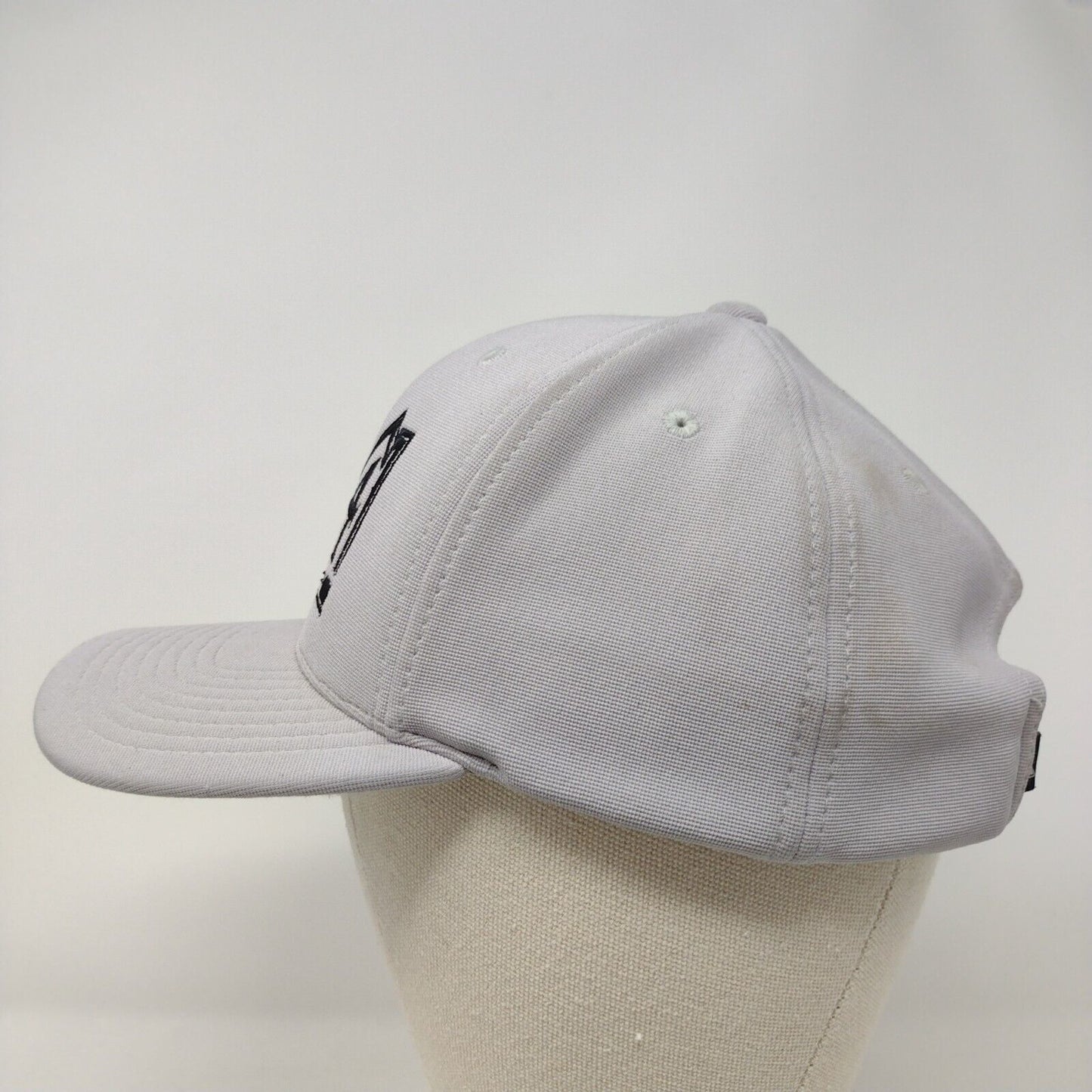 Raiger4 Construction Strapback Hat Gray OSFA Adjustable M2 Pacific Headwear