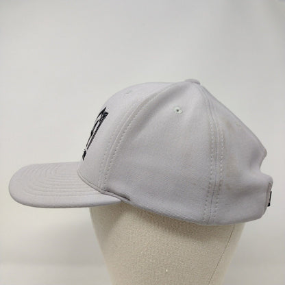 Raiger4 Construction Strapback Hat Gray OSFA Adjustable M2 Pacific Headwear