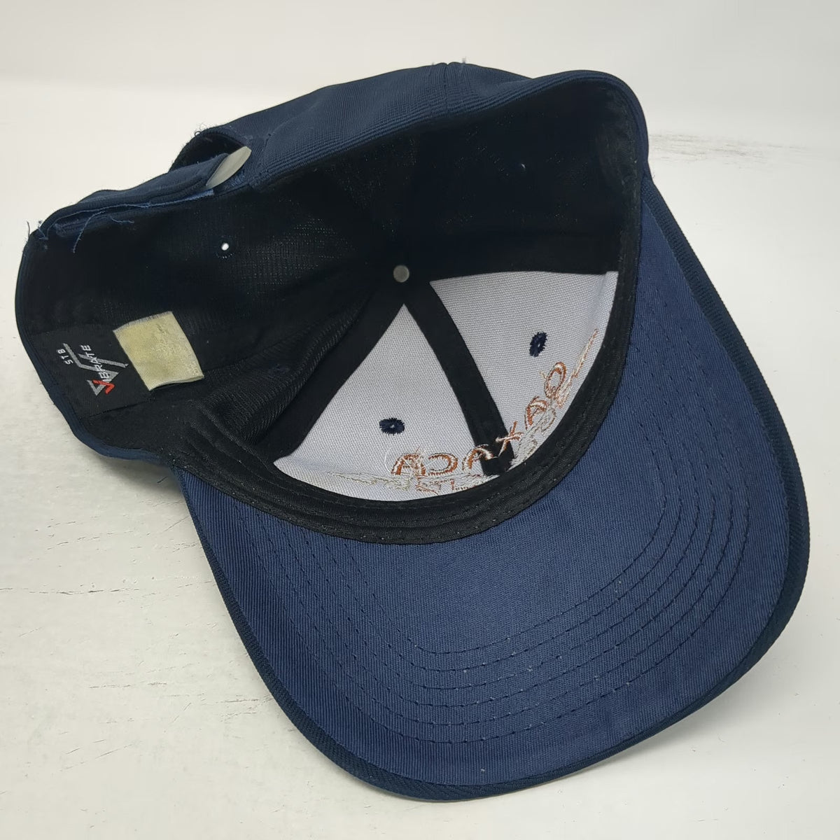 Vibrate Oaxaca Mexico Embroidered Blue One Size Baseball Cap Strapback Hat