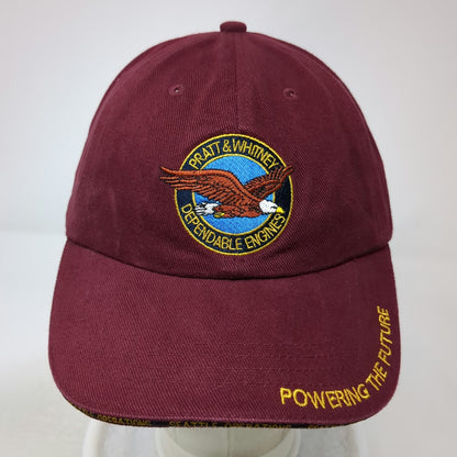 Fersten Worldwide Pratt & Whitney Red Baseball Cap One Size Eagle Seattle Hat