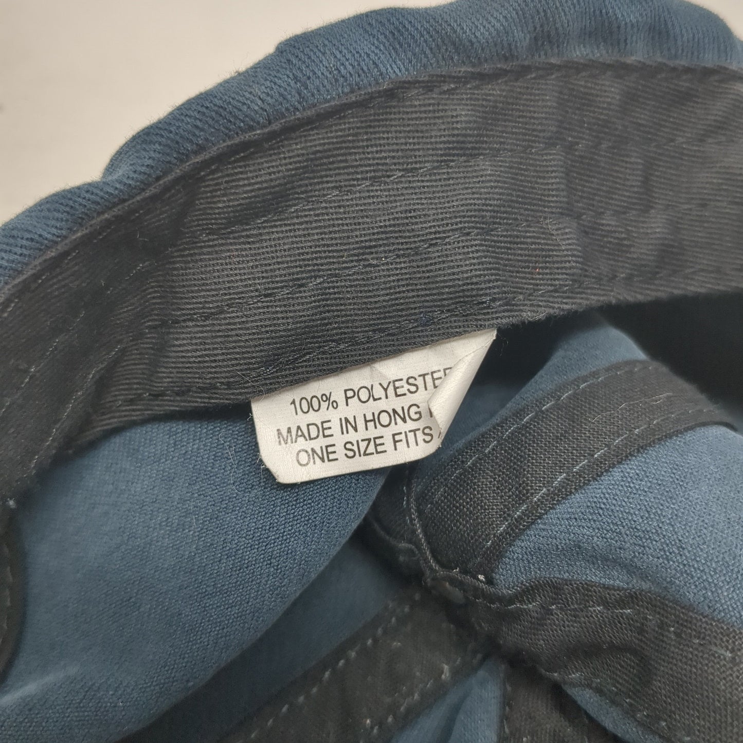 Unbranded Slideback Hat Solid Blue One Size Blank Adjustable Outdoor