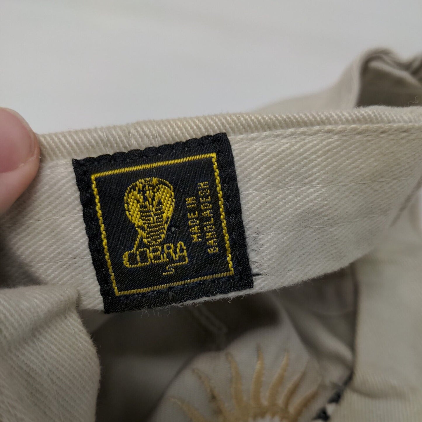 Hispanic Chamber of Commerce Metro Orlando Slideback Hat Tan OS Embroidered