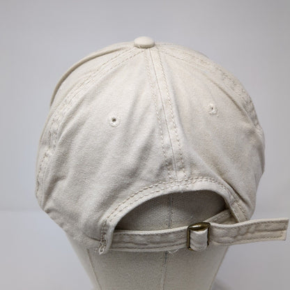 Unbranded Slideback Hat Tan Brown One Size Adjustable Blank 6 Panel