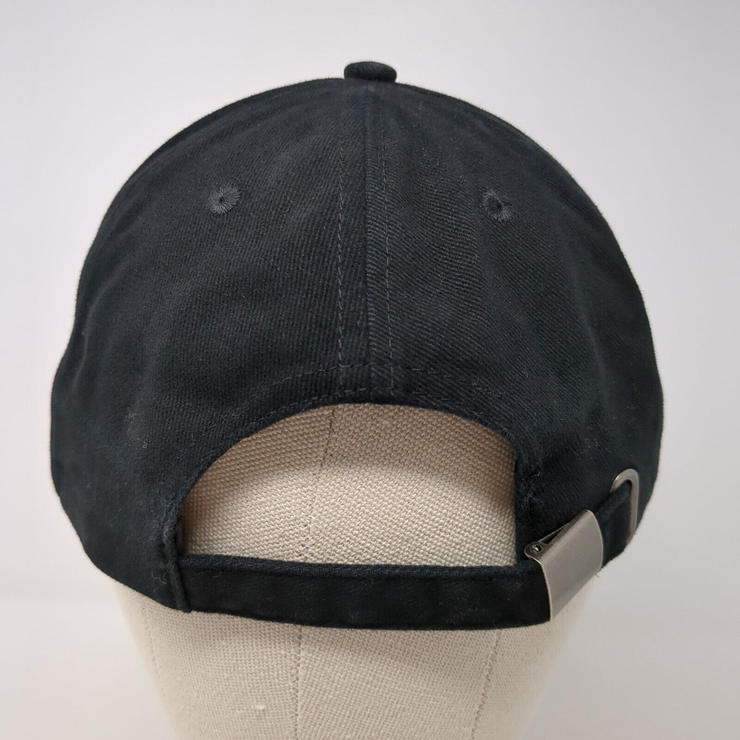 Western Trailers Slideback Hat Black One Size Adjustable Embroidered
