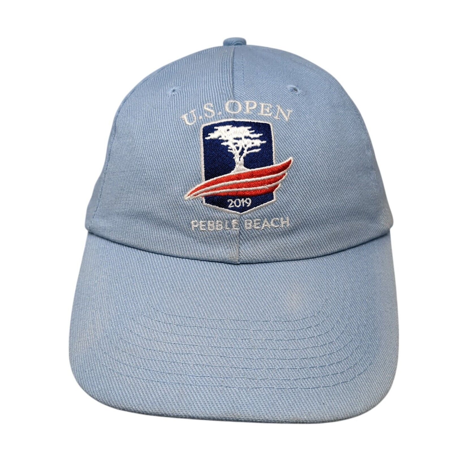 U.S. Open 2019 Pebble Beach Slideback Hat Blue One Size Adjustable USGA Member