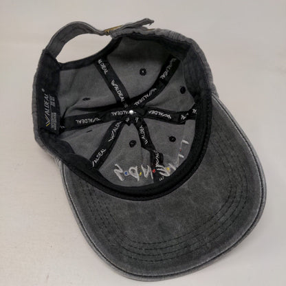 Friends Slideback Hat Gray OSFA Embroidered Adjustable 6 Panel Waldeal