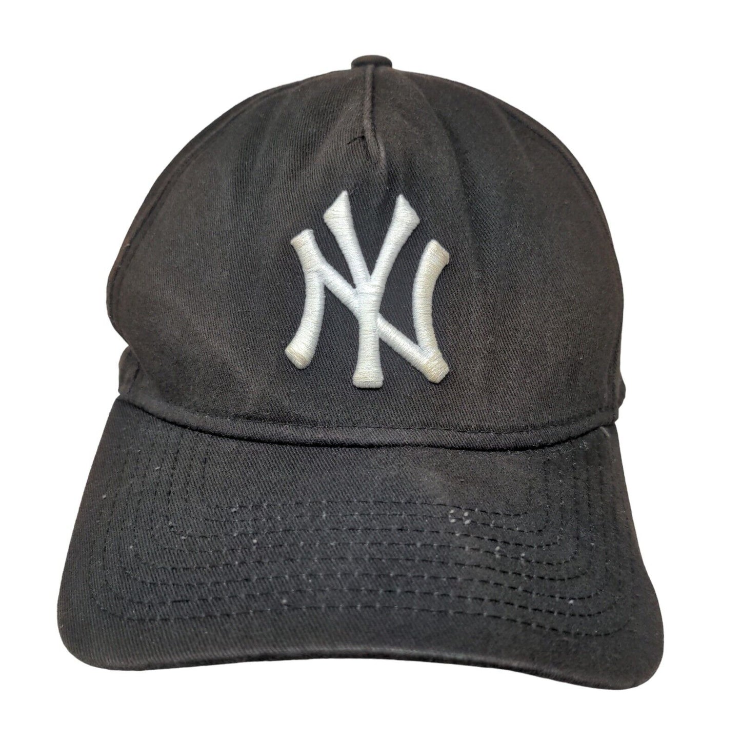 New York Yankees Snapback Hat Black OSFM Embroidered Logo New Era 9Forty MLB