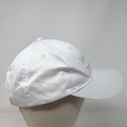 Verde Steam Powerfully Natural Strapback Hat White One Size Embroidered