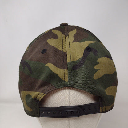 Charger Blue Golf Scramble Snapback Hat Camouflage 58cm Adjustable Pins & Aces
