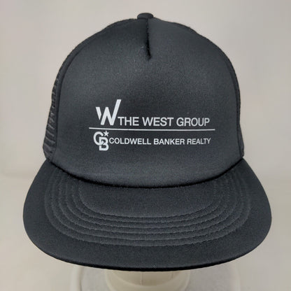 The West Group Coldwell Banker Reality Trucker Hat Black OSFM Mesh Back Hit