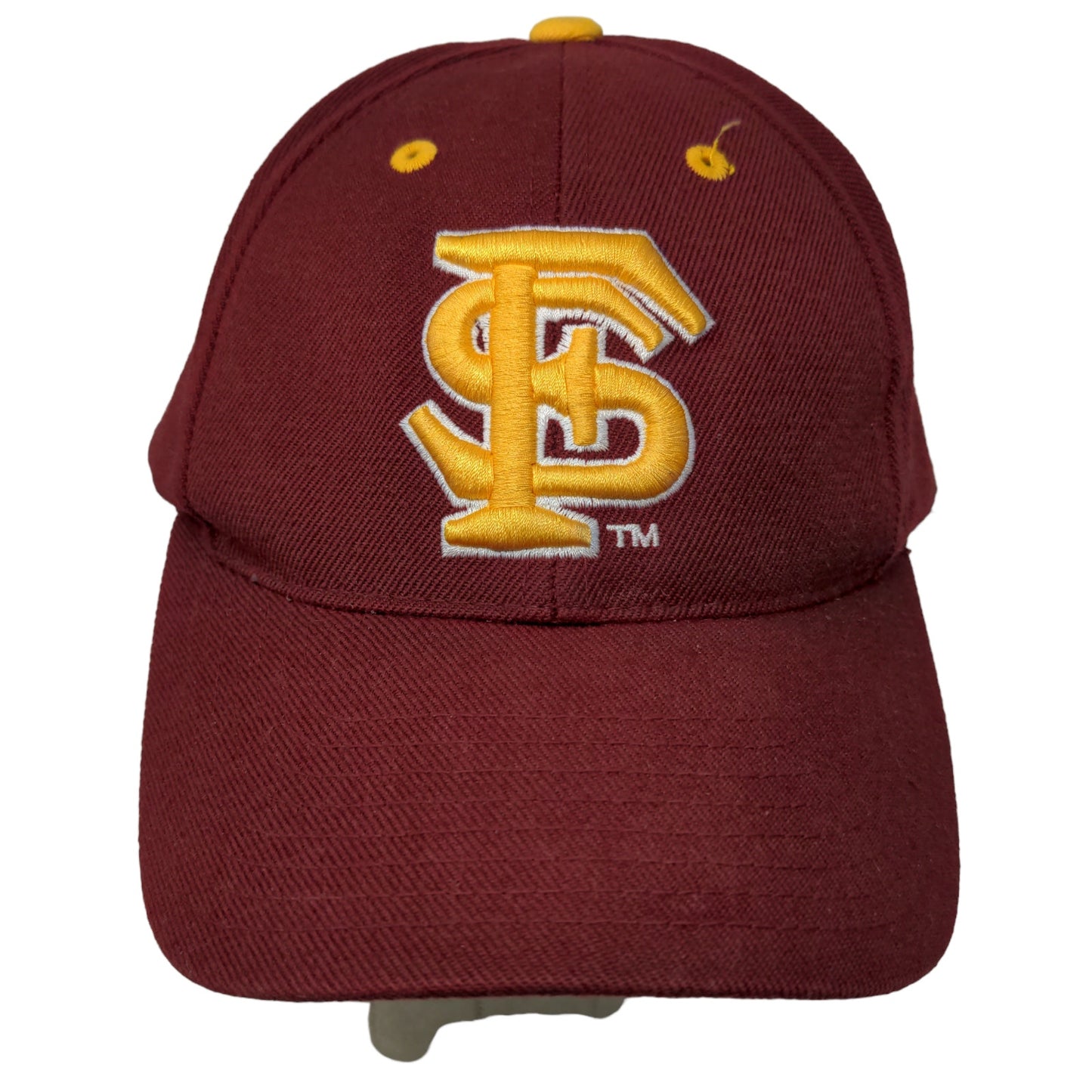 Logo Athletic Men's Snapback Hat Red OSFA Embroidered Florida State Seminoles