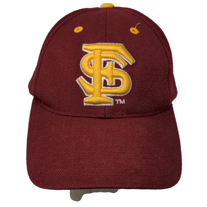Logo Athletic Men's Snapback Hat Red OSFA Embroidered Florida State Seminoles