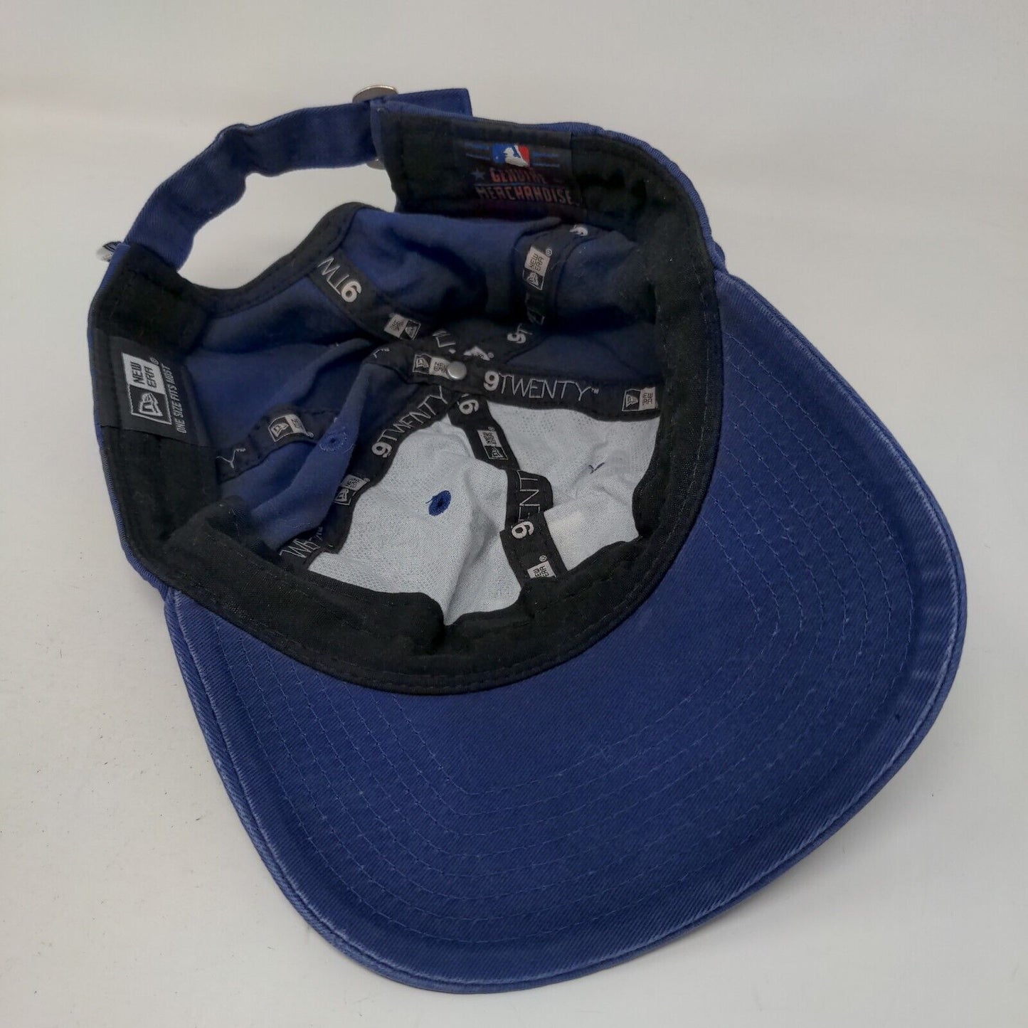 New Era Men's Slideback Hat Blue OSFM Embroidered LA Dodgers Logo 9Twenty