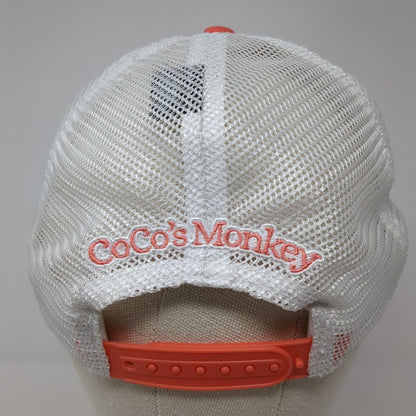 Hold My Drink I Gotta Pet This Dog Trucker Hat Orange One Size CoCo's Monkey