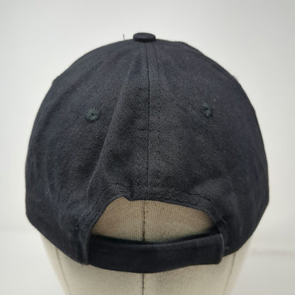 Starbucks Baseball Cap Black One Size Strapback Embroidered Logo Adjustable Hat