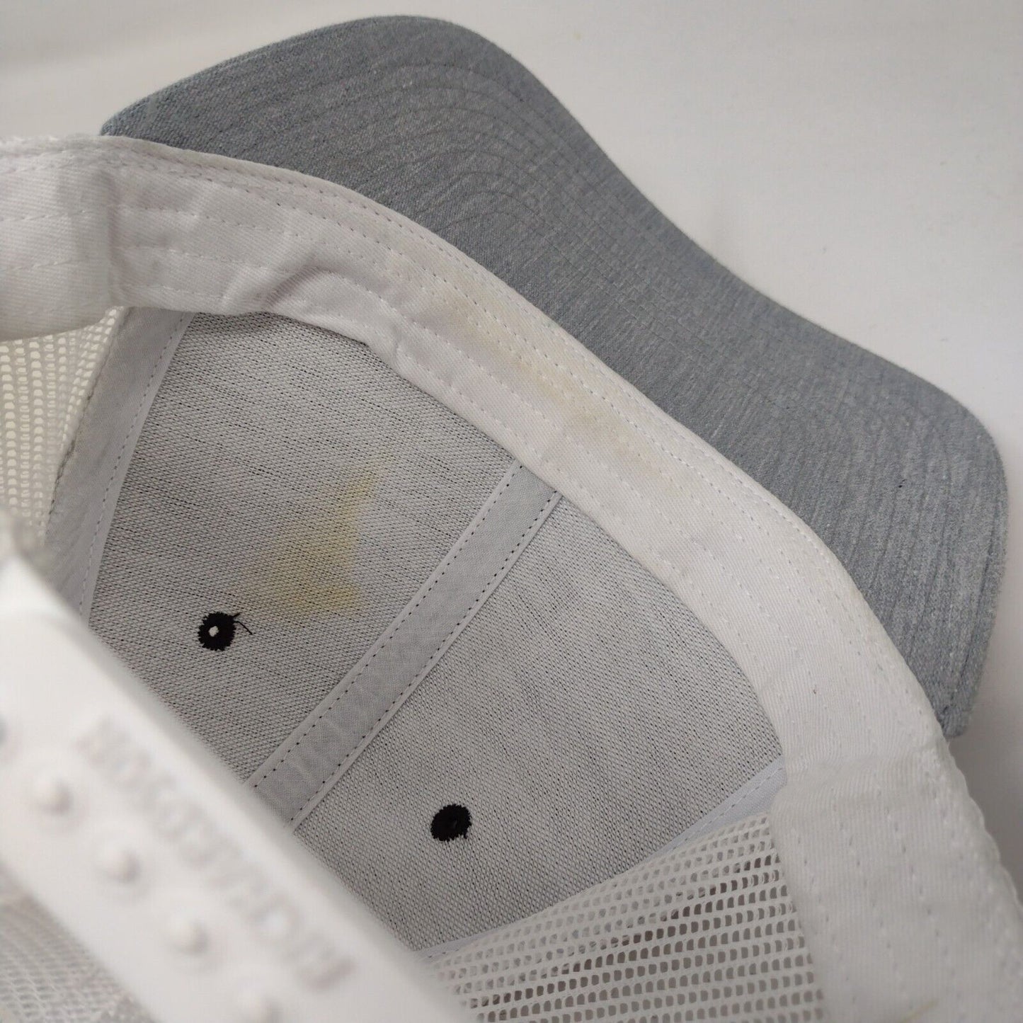 Spuds Leather Patch Snapback Trucker Hat Multi One Size Mesh Back