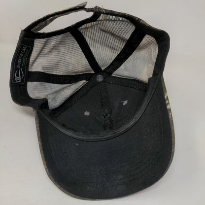 Outdoor Cap Strapback Mesh Back Trucker Hat Camouflage OSFM Blank