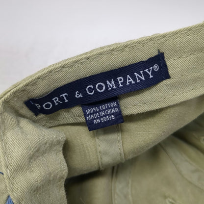 Port & Company Baseball Cap Green Blue One Size Brewster West Embroidered Hat