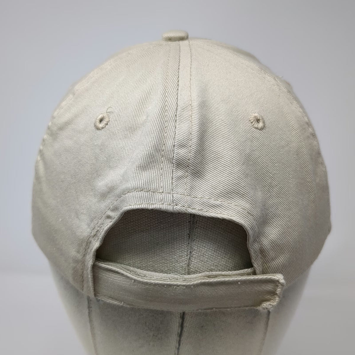 Baseball Cap Beige One Size Senior Discount Funny Slogan Humor Curved Brim Hat