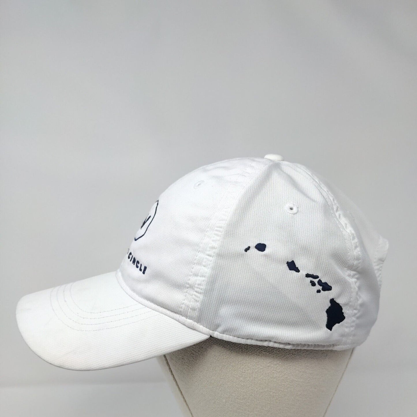 Winners Circle Strapback Hat White M/L Adjustable Nike Club Cap Dri-Fit