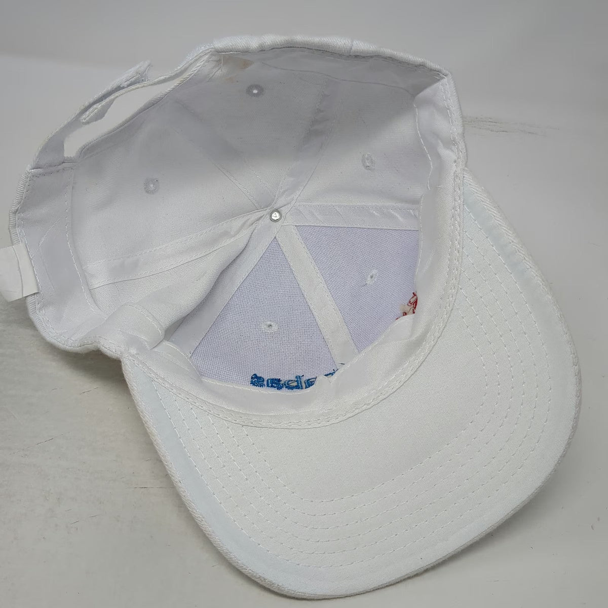 RWJBarnabas Health Baseball Cap White One Size Strapback Hospital Logo Hat