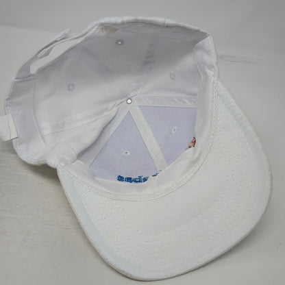 RWJBarnabas Health Baseball Cap White One Size Strapback Hospital Logo Hat