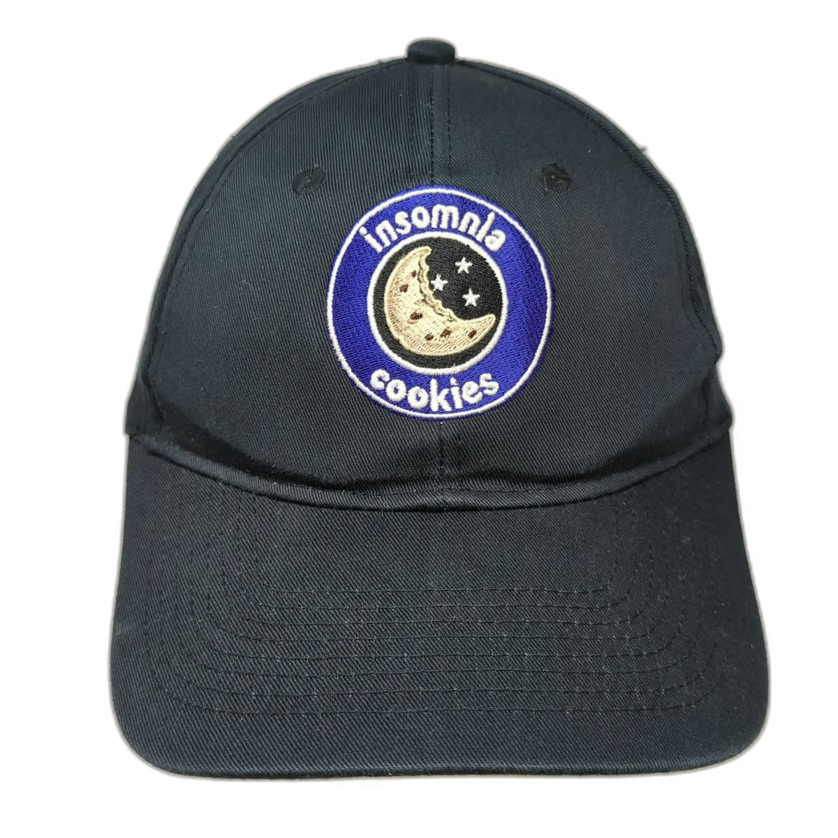 Port & Company Baseball Cap Black One Size Adjustable Insomnia Cookies Patch Hat