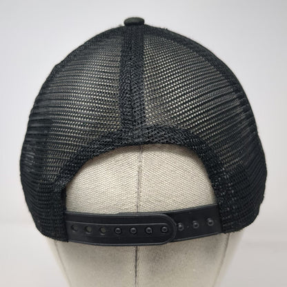 New York Yankees MLB New Era Trucker Hat Black One Size Mesh Snapback NY Logo