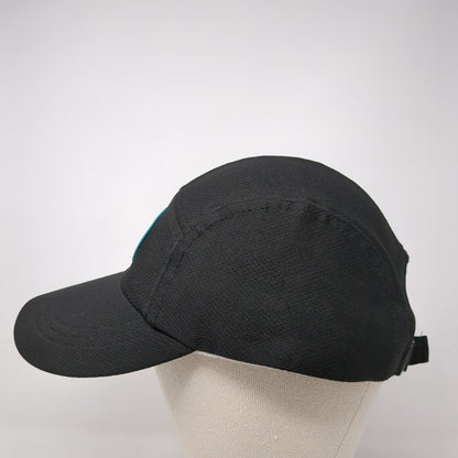Ponderosa Aero Club Patch Strapback 5 Panel Hat Black One Size Ogio
