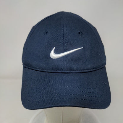 Nike Toddler Strapback Hat Blue One Size Just Do It Embroidered Swoosh Logo