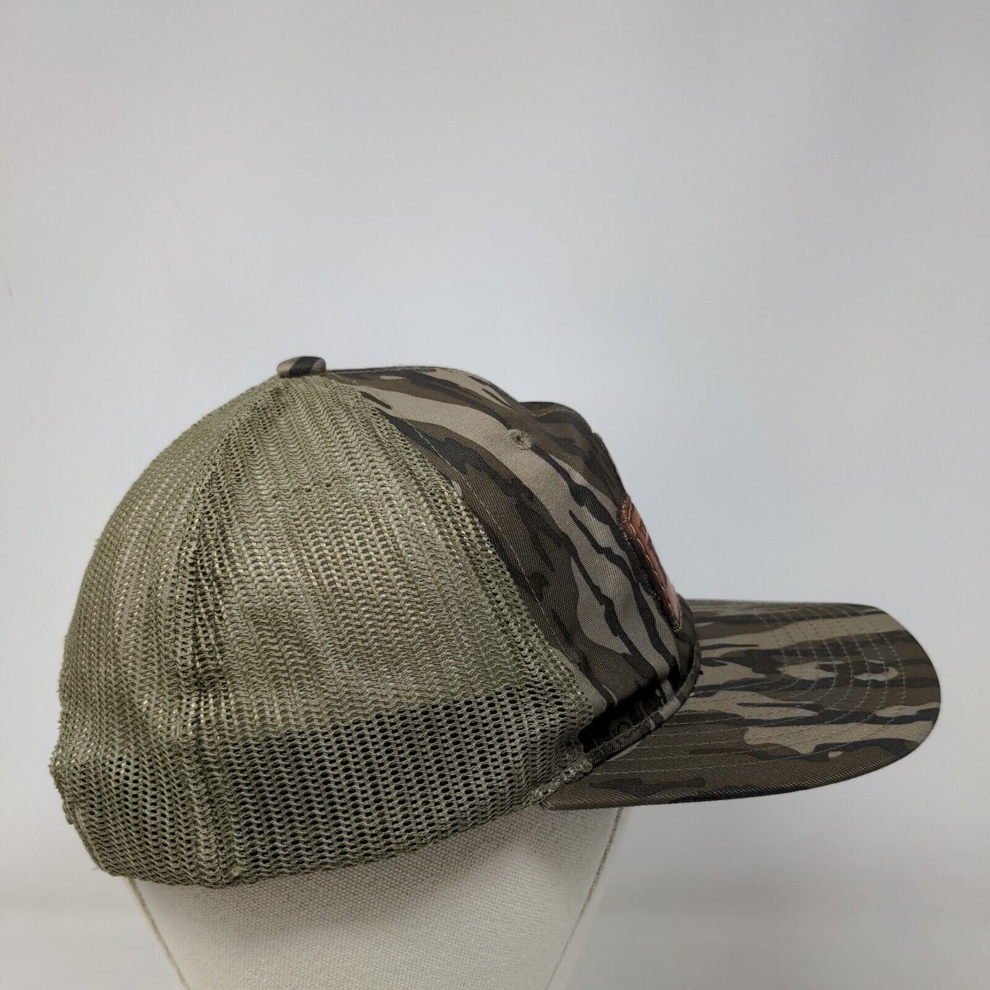 The Range Jimmy Primos Snapback Trucker Hat Camouflage OS Mesh Back Richardson
