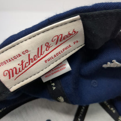 Mitchell & Ness Chicago Bears NFL Snapback Hat Blue Orange One Size Green Brim
