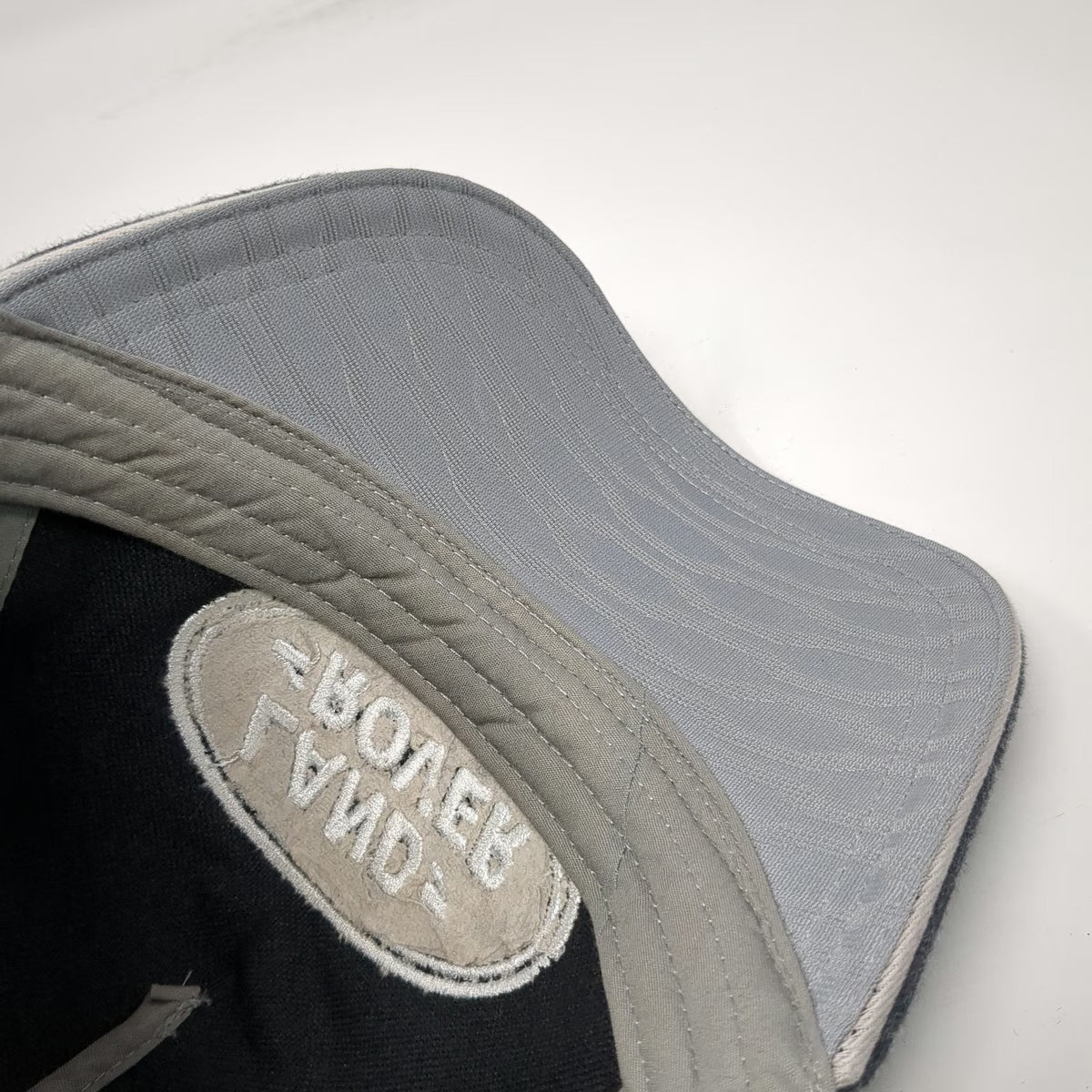 Land Rover 5 Panel Gray Hat One Size Slideback Side Graphic Icons Logo Patch