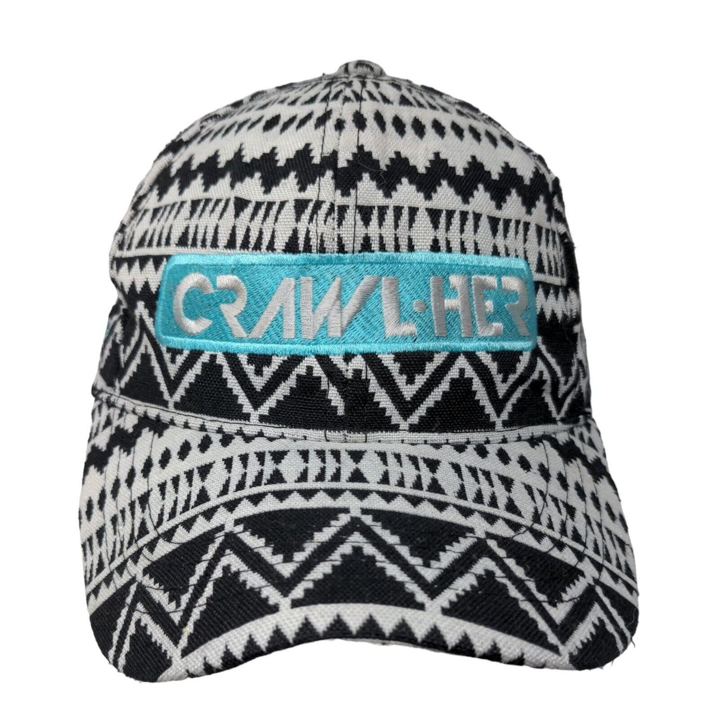 Crawlher Strapback Hat Muticolor One Size Aztec Embroidered #datswho