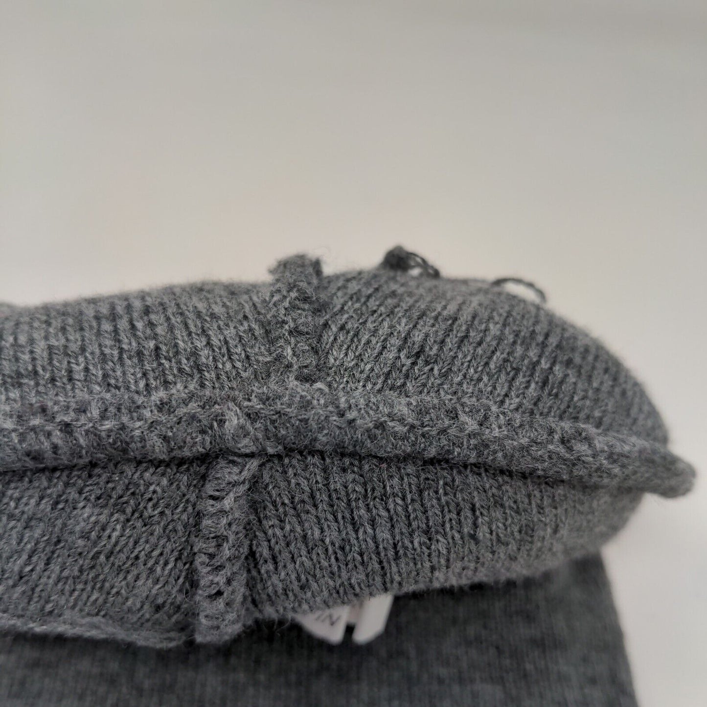 Kixor Herbicide Men's Knit Beanie Hat Cap Gray 100% Acrylic Embroidered Logo